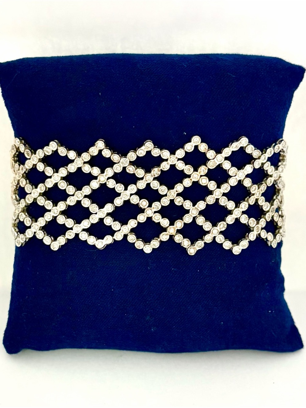 Vintage Mid Century Diamond Bracelet